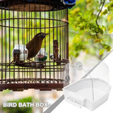 Parrot Bath Box Parrot Bathing Tub Box For