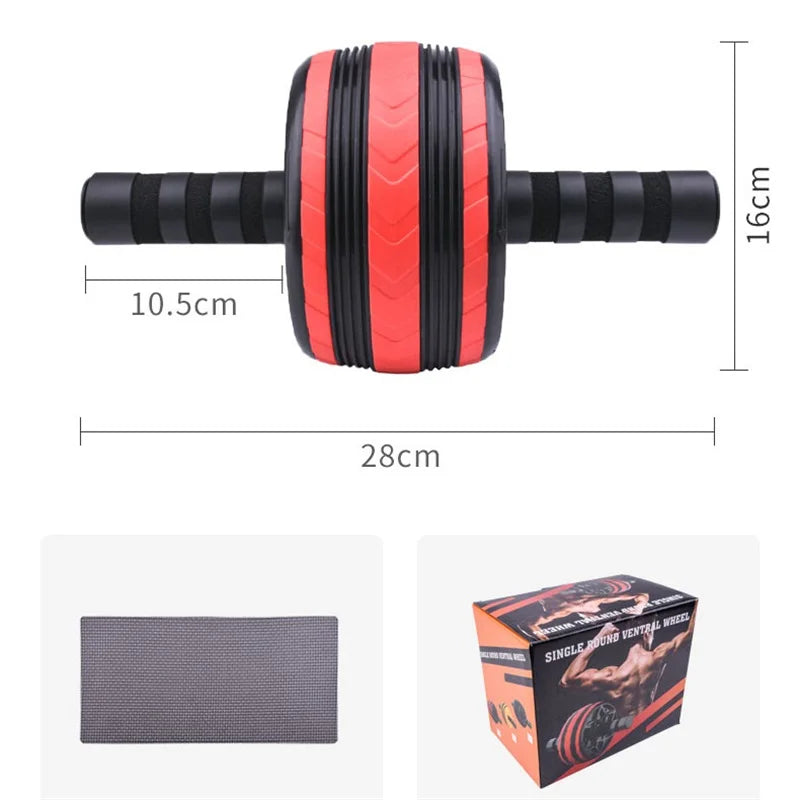AB Roller Wheel Machine Abdominal Exercise Trainer Health