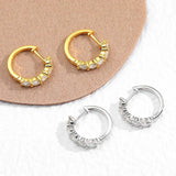 Smyoue 18k 3cttw Moissanite Hoop Earring for Women