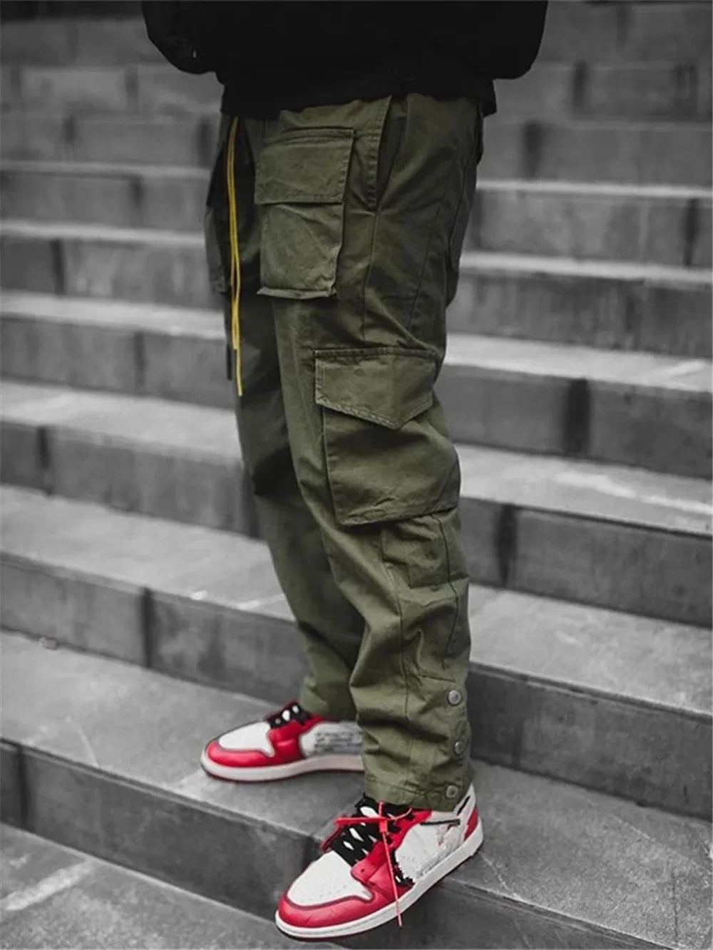 Cargo Pants Men 2024 Hip Hop Streetwear Jogger