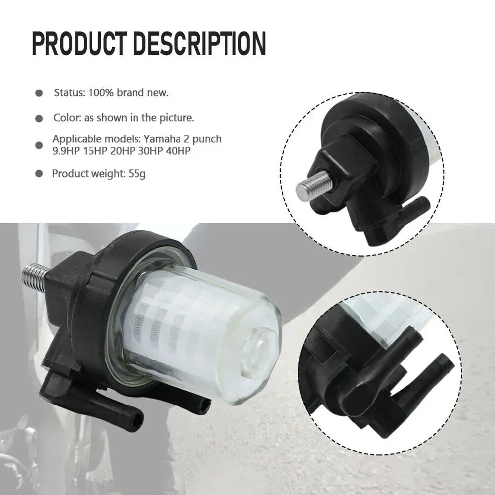 1pc Fuel Filter Cartridge ABS For Mercruiser Mariner