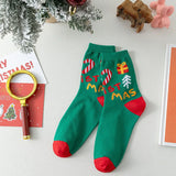 4 Pairs/Lot Children Girls Socks Christmas Socks For