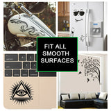 Compass Vinyl Decorative Laptop Decal for Macbook M2