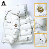 Men's autumn and winter jacket white duck down