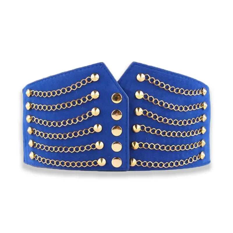 Deepeel 10cm Wide Women Fashion Slim Corset Cummerbunds