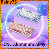 Wob Rainy75 Mechanical Keyboard CNC Aluminum Alloy RGB