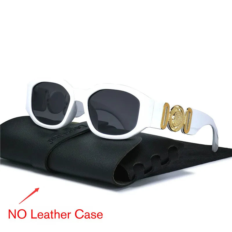 LeonLion Vintage Oval Sunglasses Women Brand Designer Glasses