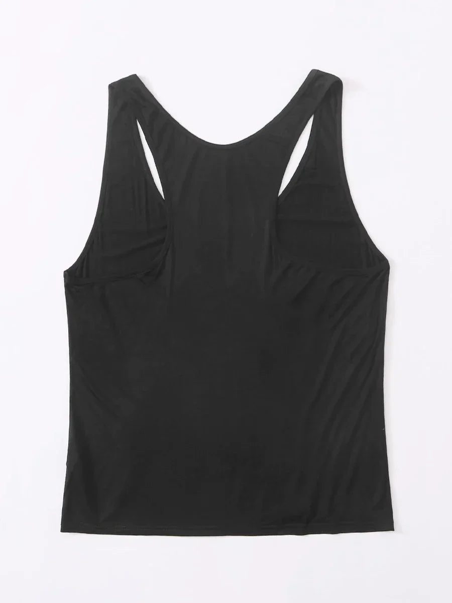 Finjani Plus Size Womens Cami Slip Shoulder Heart