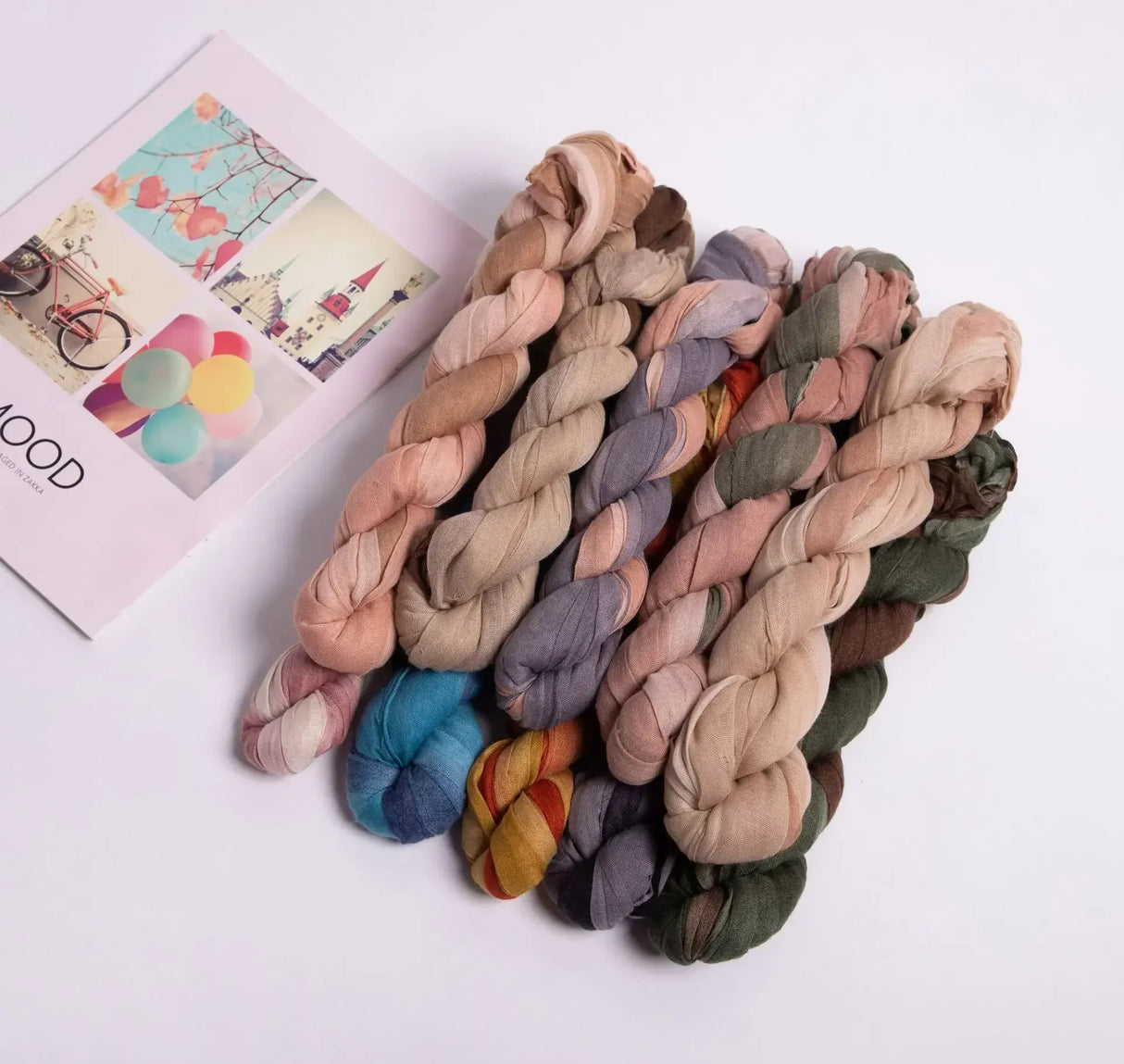 180x90cm Women Patchwork Scarf Muslim Crinkle Hijab Headwraf