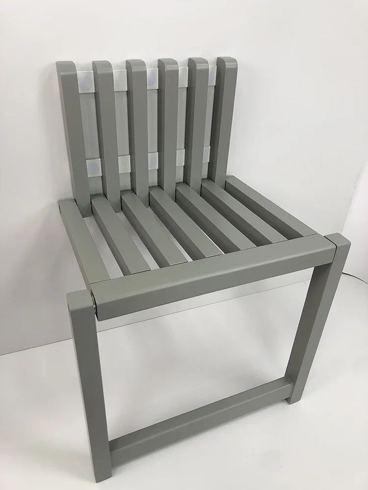 Folding Footstool Wall-Mounted Wall Folding Porch Chair Door