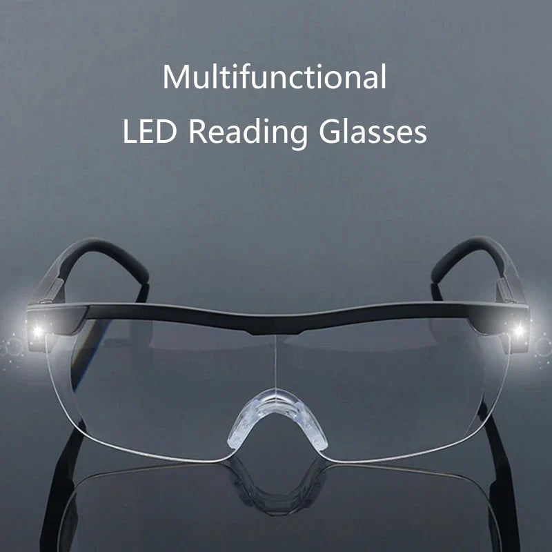 Fashion Design Reading Glasses with Light Magnifying Glasses