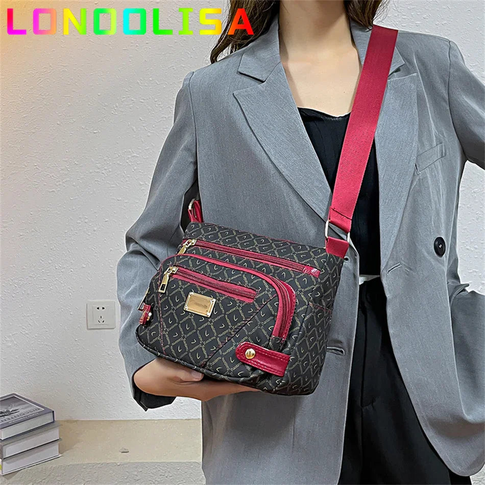 High Quality Vintage Women's Messenger Bag Ladies Crossbody