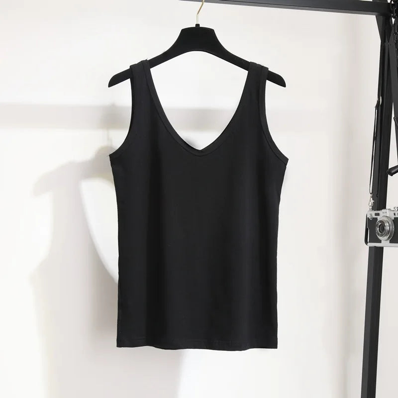 Womens Plus Size Tank Top Compression Base Layer