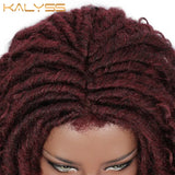 Kalyss 24 Inches Red Wig Synthetic Braids Wigs