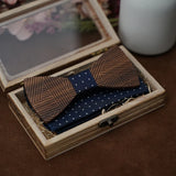 Funny Dad Wooden Bow Tie World's Greatest Farter