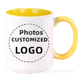 Customized Photos/Logo Printed DIY Coffee Mugs Personalized Tea