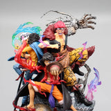 22cm One Piece Figurine Three Captain Anime Figure