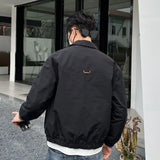 Spring And Autumn New Men Lapel Jacket Korean