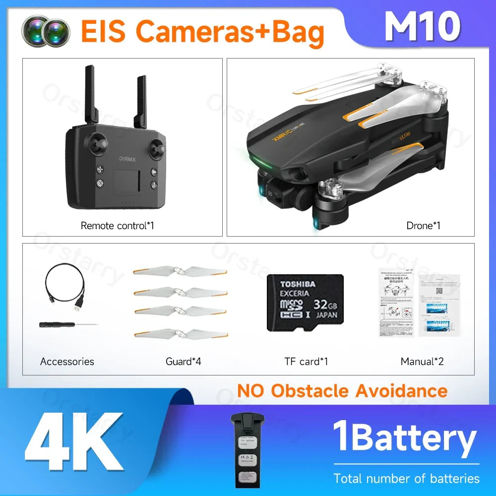 NEW M10 / Ultra Drone 4K HD Camera