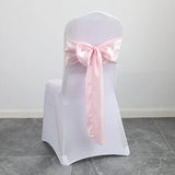 10/50pcs Satin Chair Bow Sashes Wholesale Wedding Chair