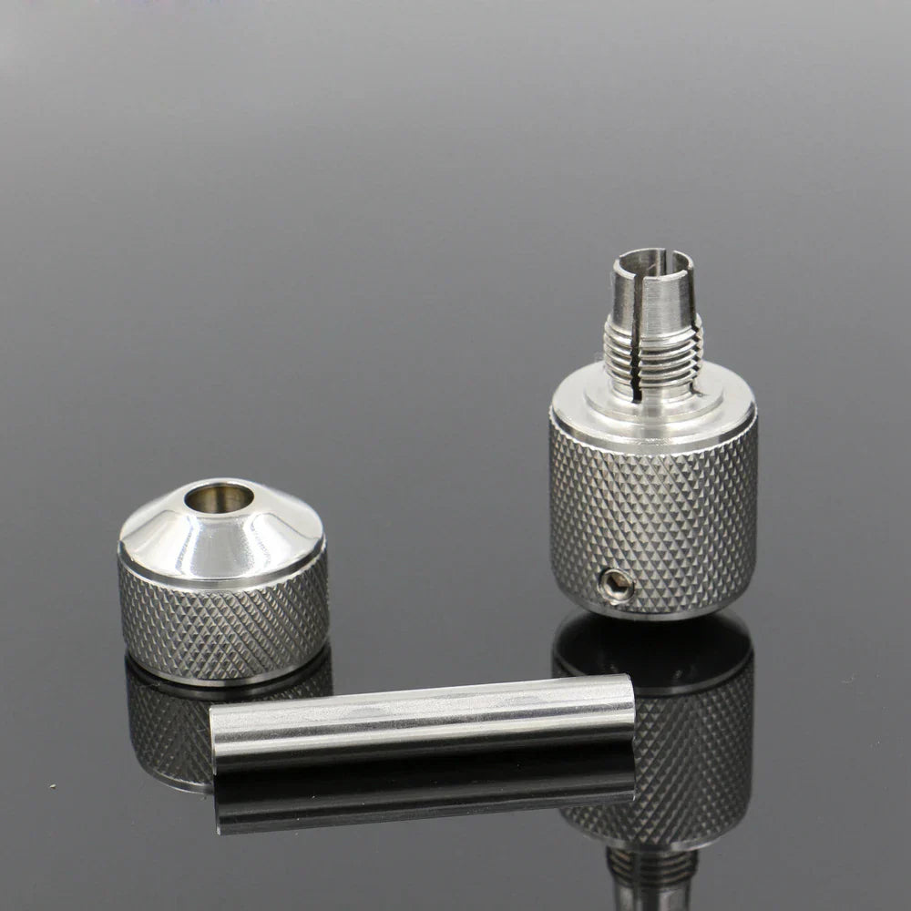 25mm Stainless Steel Tattoo Grip with Back Stem
