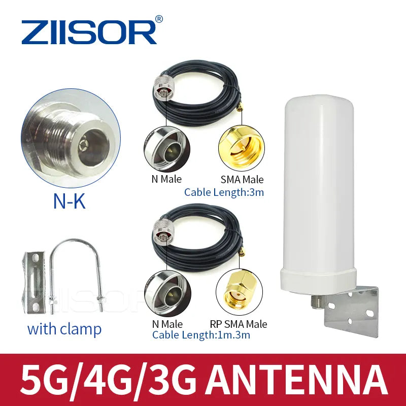 ZIISOR 5G 4G LTE WiFi Antenna Outdoor for