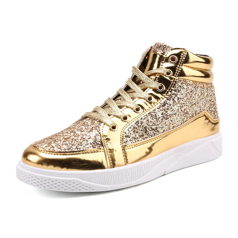 2020 Fashion Men High Top Sneakers Male Ankle