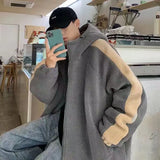 New lamb fleece jacket men autumn and winter