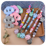 Baby Personalized Name Pacifier Clip Newborn Pacifiers Holder