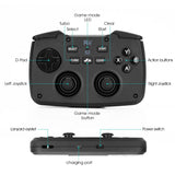 Rii RK707 2.4GHz Wireless Portable Game Controller Keyboard