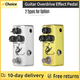 MOSKY Classic Golden/Silver Effect Pedal Overdrive/Boost Horse Electric