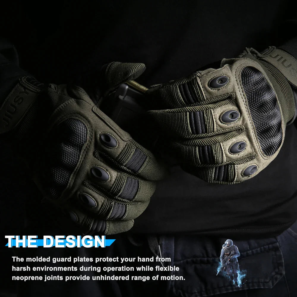 Touch Screen Tactical Gloves Military Army Paintball Shooting