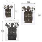 5/10/20pcs Target Papers Human Body Shape Targets For