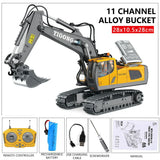 RC Excavator Dumper Car 2.4G Remote Control Engineering