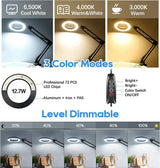 8X LED Magnifying Glass 3 Colour Modes 10