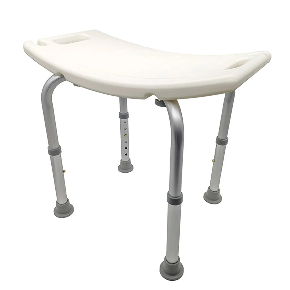 Non-slip Bath Chair 6 Gears Height Adjustable Elderly