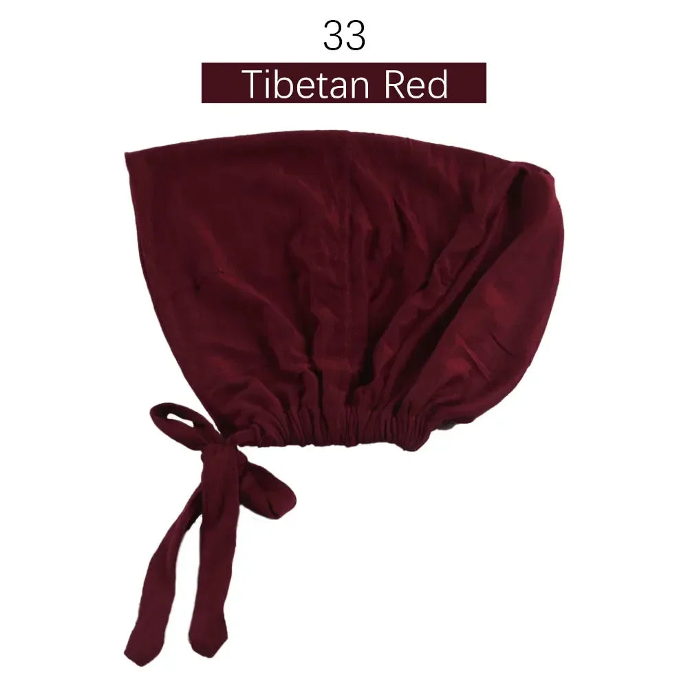 Inner Tie Back Hijab Cap Modal Turban Hat