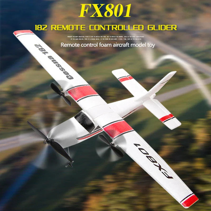 Fx801 Remote Control Aircraft Cessna Fixed-Wing Remote Control