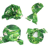 Waterproof Leopard Print Cap Elastic Bow Nightcap Women