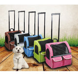 Portable Folded Stroller for Pet Detachable Dog Carrier