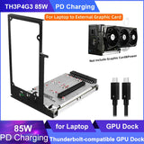 TH3P4G3 85W PD Charging Thunderbolt-compatible GPU Dock for