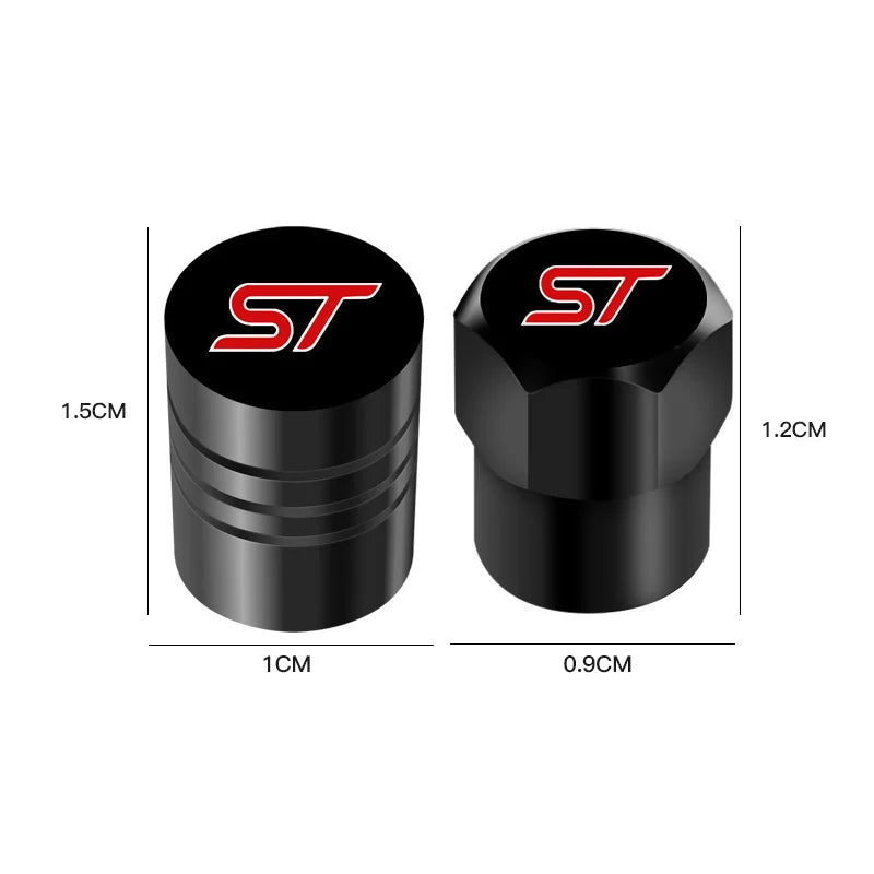4PCS Car Wheel Tire Valve Stem Caps Airtight