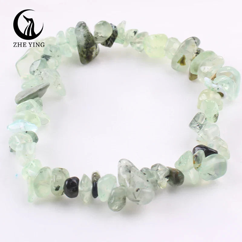 Stretch Natural 5-8mm Chips Bead Bracelet Healing Crystal