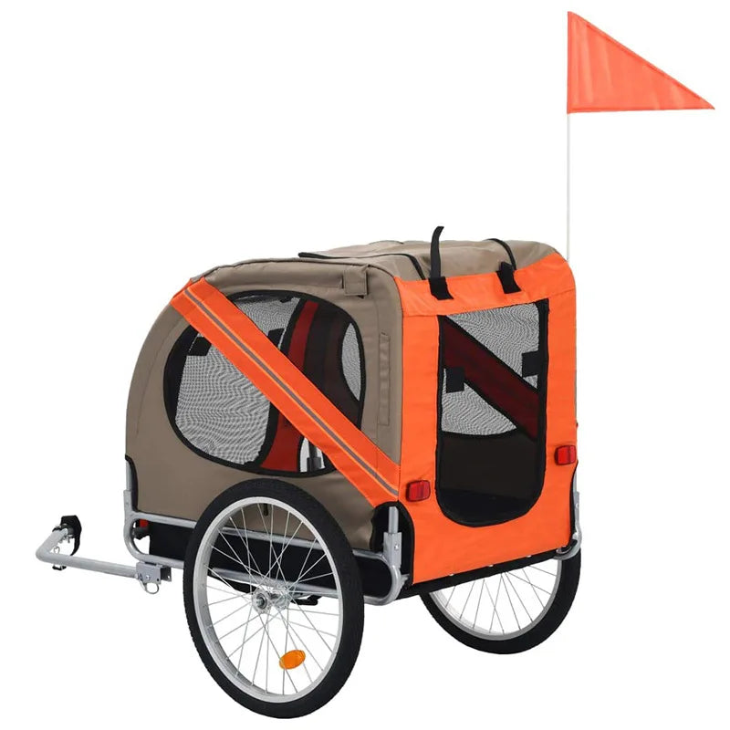 New Large Pet Bicycle Trailer Cat Dog Cart