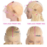 Blonde Lace Front Human Hair Wig 13x6 HD