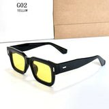 2024 New Square Sunglasses For Men Vintage Fashion