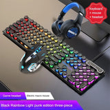 Cool Backlit Floating Button Design 104 Keys Waterproof