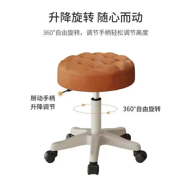 Round Stool Chair for Beauty Salon Barber Shop