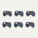 Randomly 610Pcs Colorful Resin Game Controller Charms Pendants