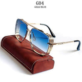 Vintage Steampunk Sunglasses Men Punk Oversized Sunglasses Women